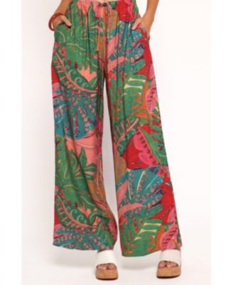 Women's Charly Wide Leg Pant - Calypso Coral