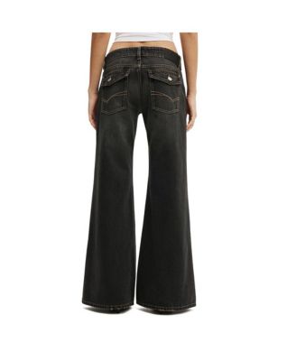 Women's Low Relaxed Flare Jean