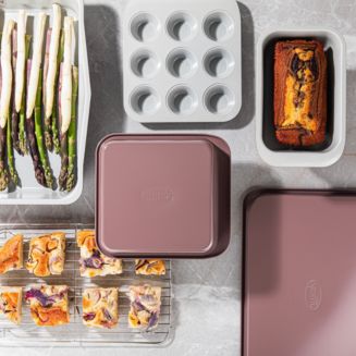 Mauve Gotham Steel 6-Piece Nonstick Stackable Nesting Bakeware Set - Macy's