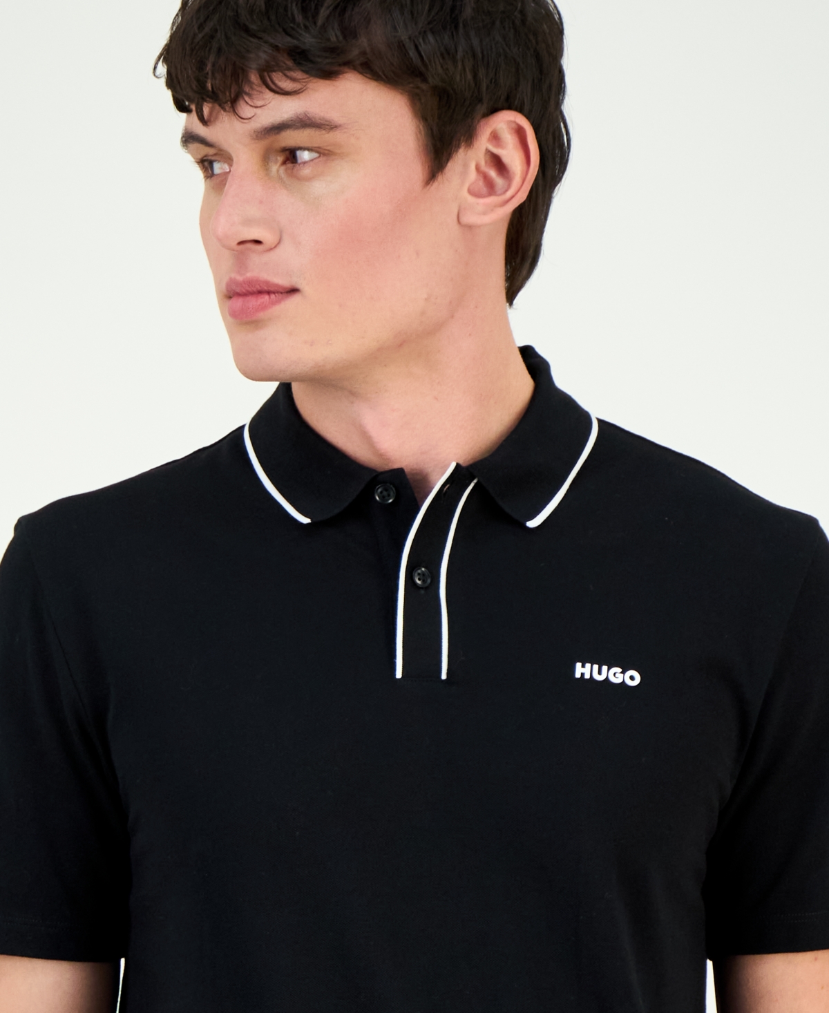 Hugo Boss Men's Dalombi Button-Placket Polo Shirt