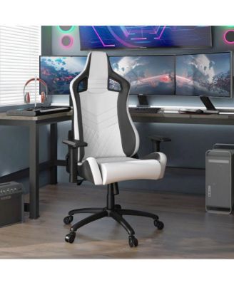 Singe Faux Leather Adjustable Gaming Chair