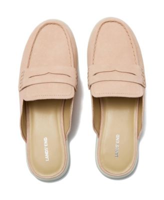Women's Comfort Slip On Suede Penny Loafer Mules