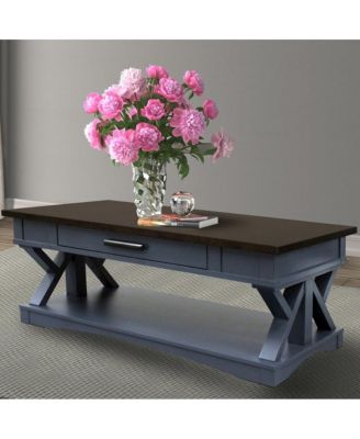 Americana Modern - Denim Cocktail Table with 2 End Tables