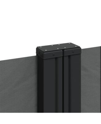 Retractable Side Awning Anthracite