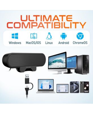 P150 Clip-On USB-A Type C Computer Adapter