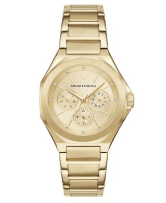 Armani Exchange Women\'s Gold-Tone Watch Armani Exchange® Analogue  main image 2