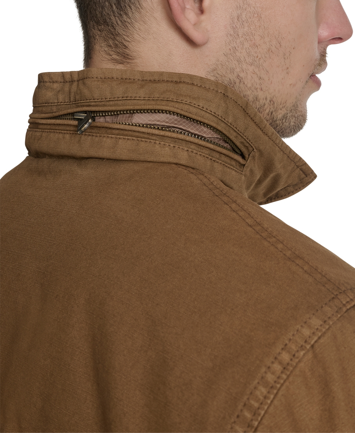 Levi's Men's Cotton Military Jacket In Brown