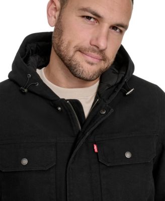 Men's Cotton Canvas Hood Jacket