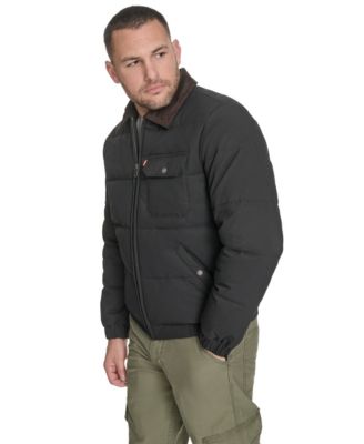 Men's Quilted Corduroy Collar Depot Jacket