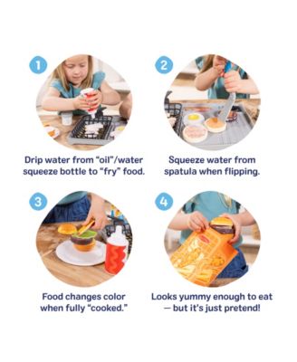 Melissa & Doug Water Wow Flip & Fry Play Set