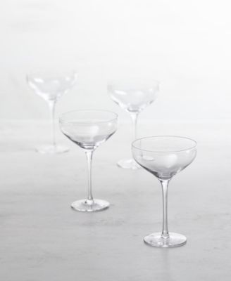 Gala Coupe Cocktail Glasses, Set of 4