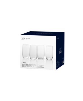 Gala Iced Beverage Glasses, Set of 4