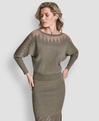 DKNY - Women's Ribbed Knit Top