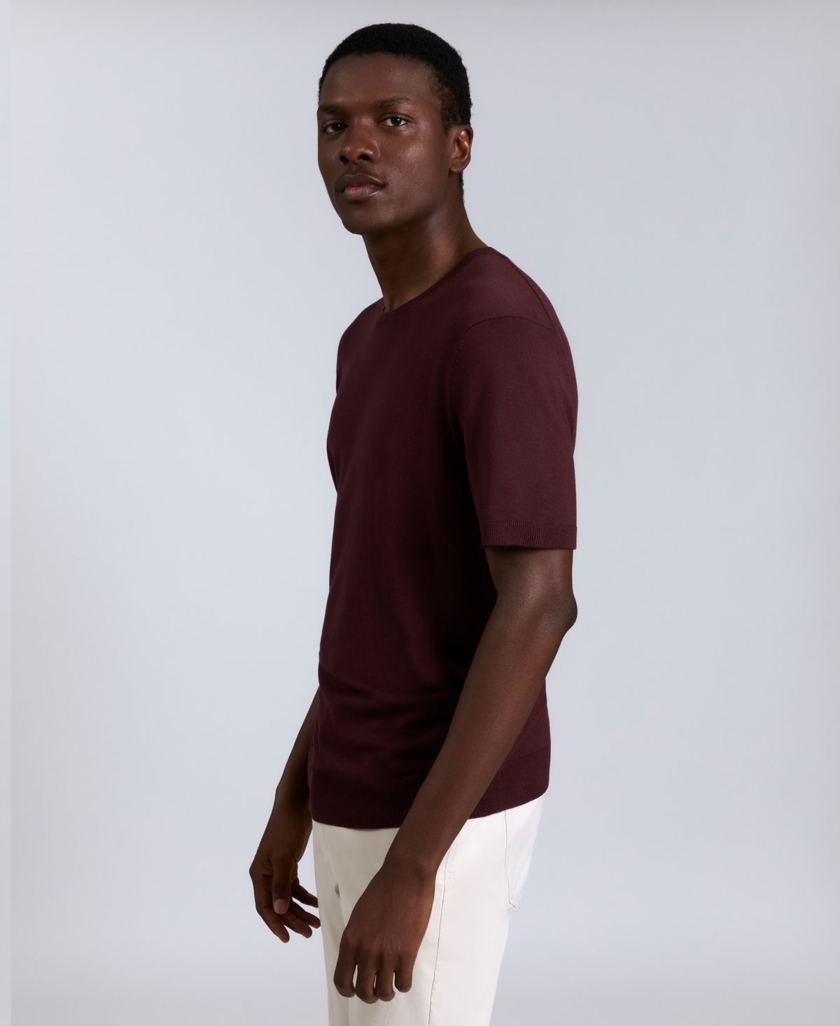 Kenneth Cole Men's Crewneck Sweater T-Shirt