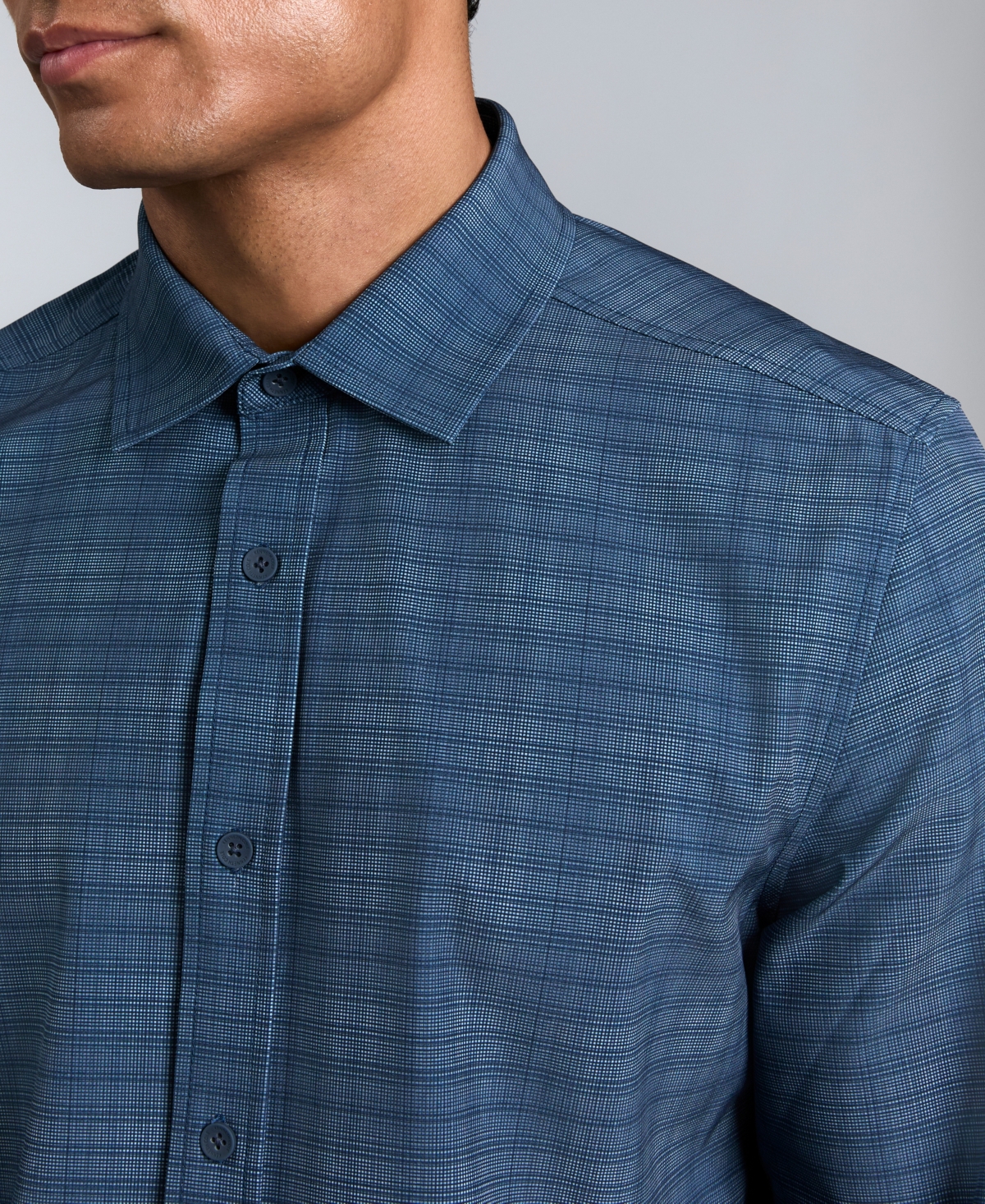 Kenneth Cole Men's Slim Fit Performance Shirt