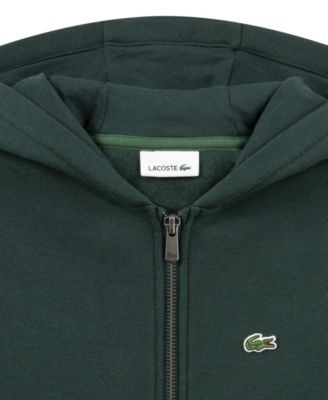 Lacoste Boys' 8-20 Graphic Logo Print Full-Zip Hoodie - Macy's