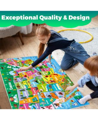 2x3 FT Giant Floor Puzzles for Kids Ages 4-6