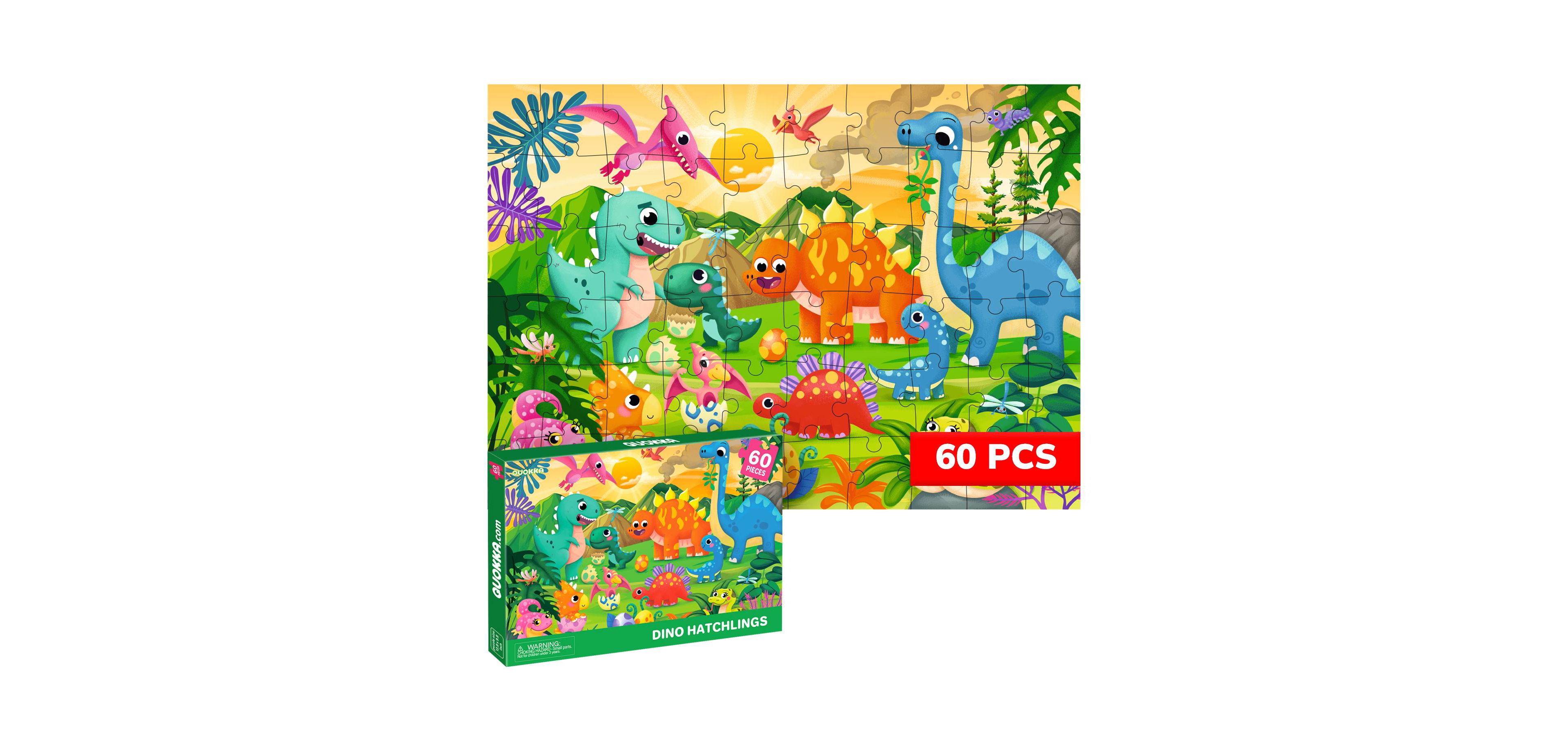 Quokka 60 Pieces Jigsaw Puzzles for Kids Ages 4-6