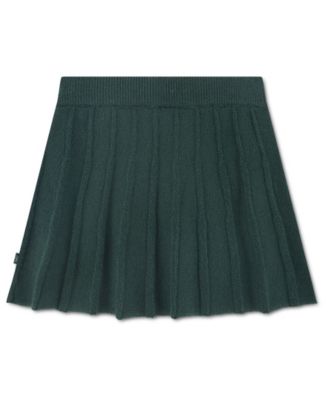Girls' Pleated Sweater Skirt