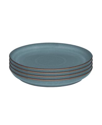 Azure Coupe Dinner Plates, Set of 4