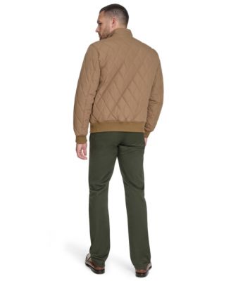 Men's Quilted Bomber Jacket