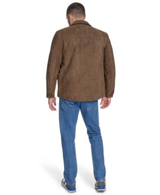 Men's Microsuede Shirt Jacket