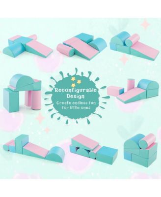 Toddler 5 PCS Climb & Crawl Activity Playset Soft Foam Block Play Structure