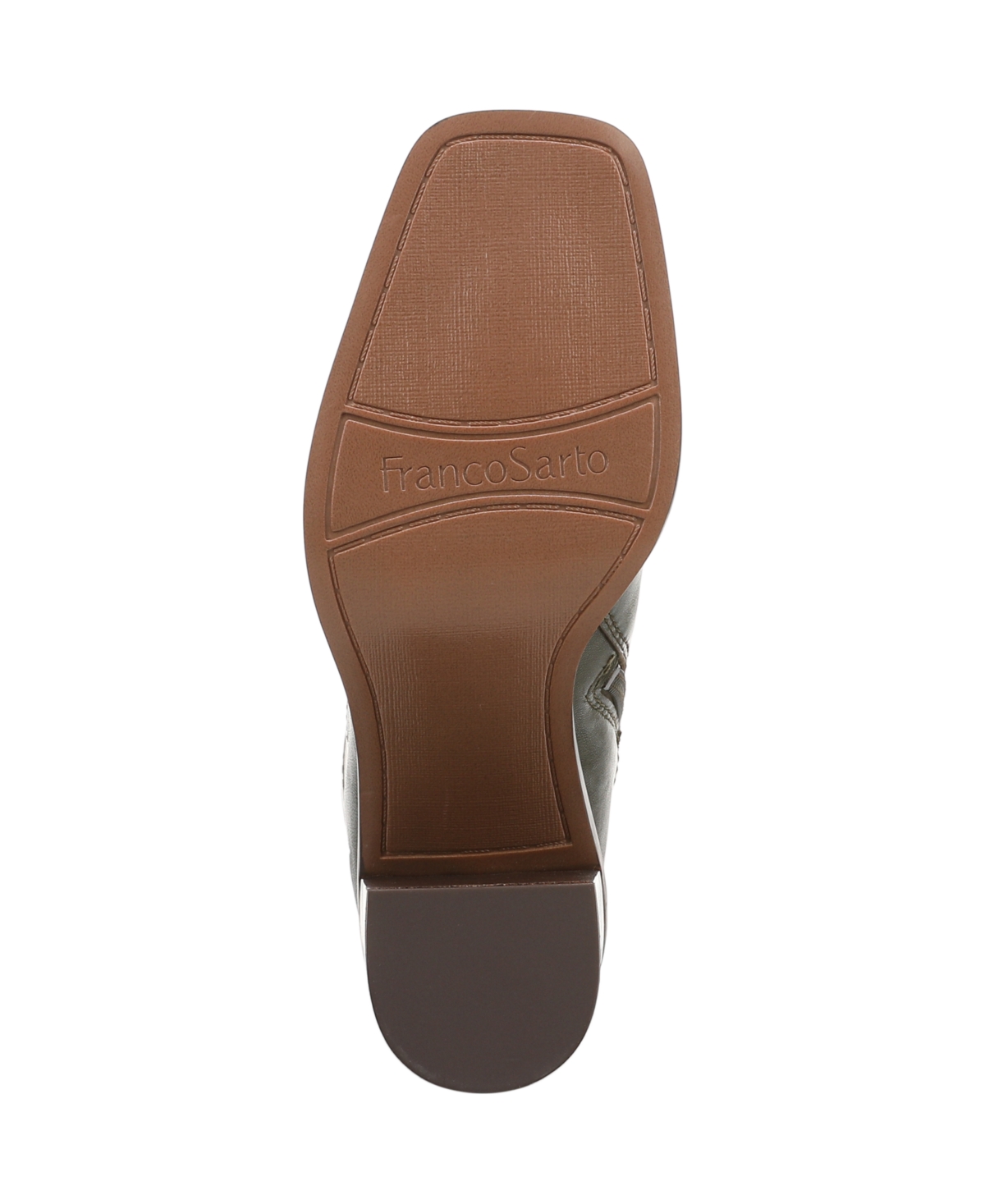 Franco Sarto Stevie Block Heel Bootie In Green