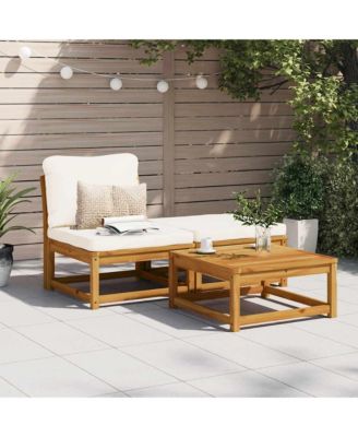 Garden Lounge Set Cream white