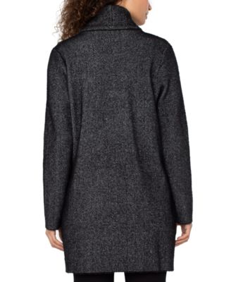 Women's Long Sleeve Open Front Shawl Coatigan