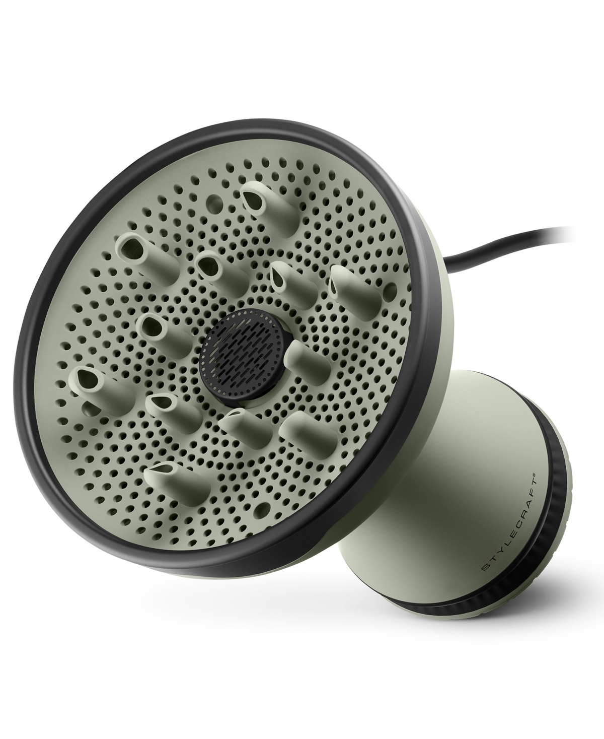 Stylecraft Professional Sage 2-in-1 Diffuser Hair Dryer In Green