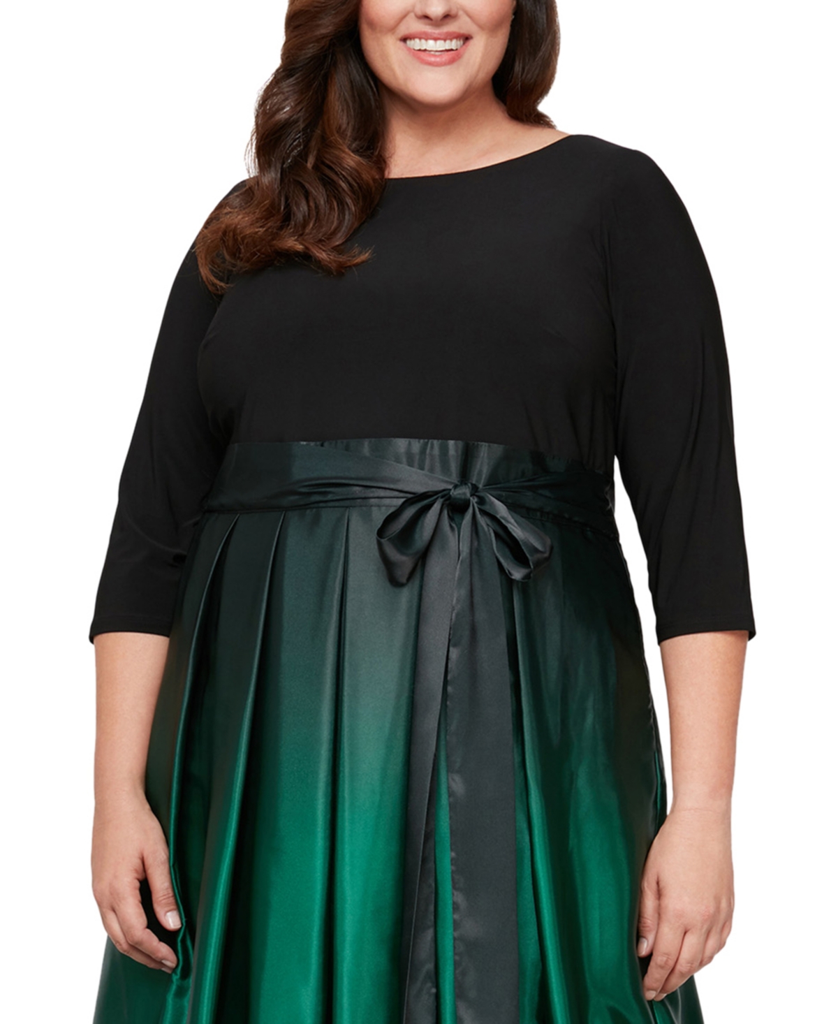 Sl Fashions Plus Ombre Ballgown