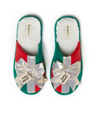 Men's Unisex Novelty Holiday Christmas Scuff Slipper