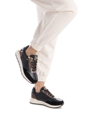 Women's Side Zipper Casual Sneakers By XTI