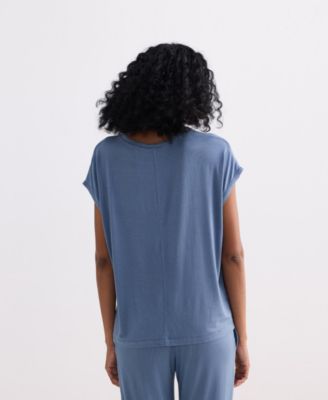 Women's Relaxed Tee in Blue
