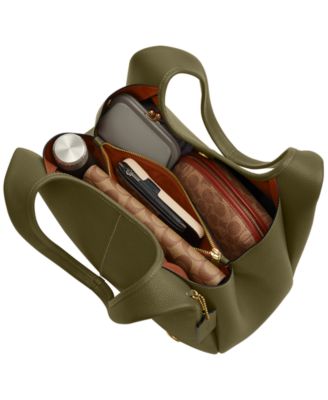 Lana Medium Pebble Leather Shoulder Bag