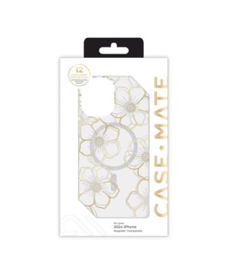 Floral Gems MagSafe Case for Apple iPhone 16