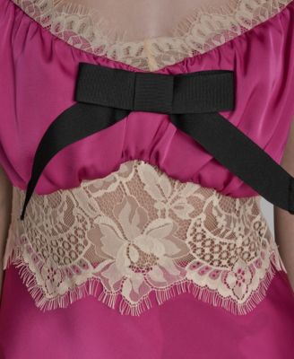 Women's Cap Sleeve Maxi Lace Dress