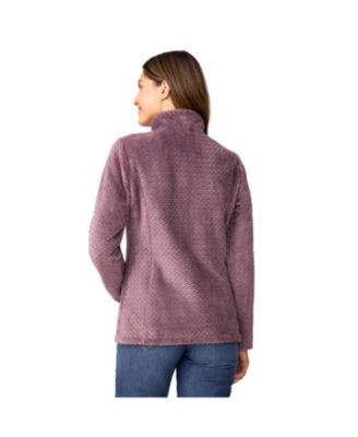 Women's Cable Braided Butter Pile Jacket