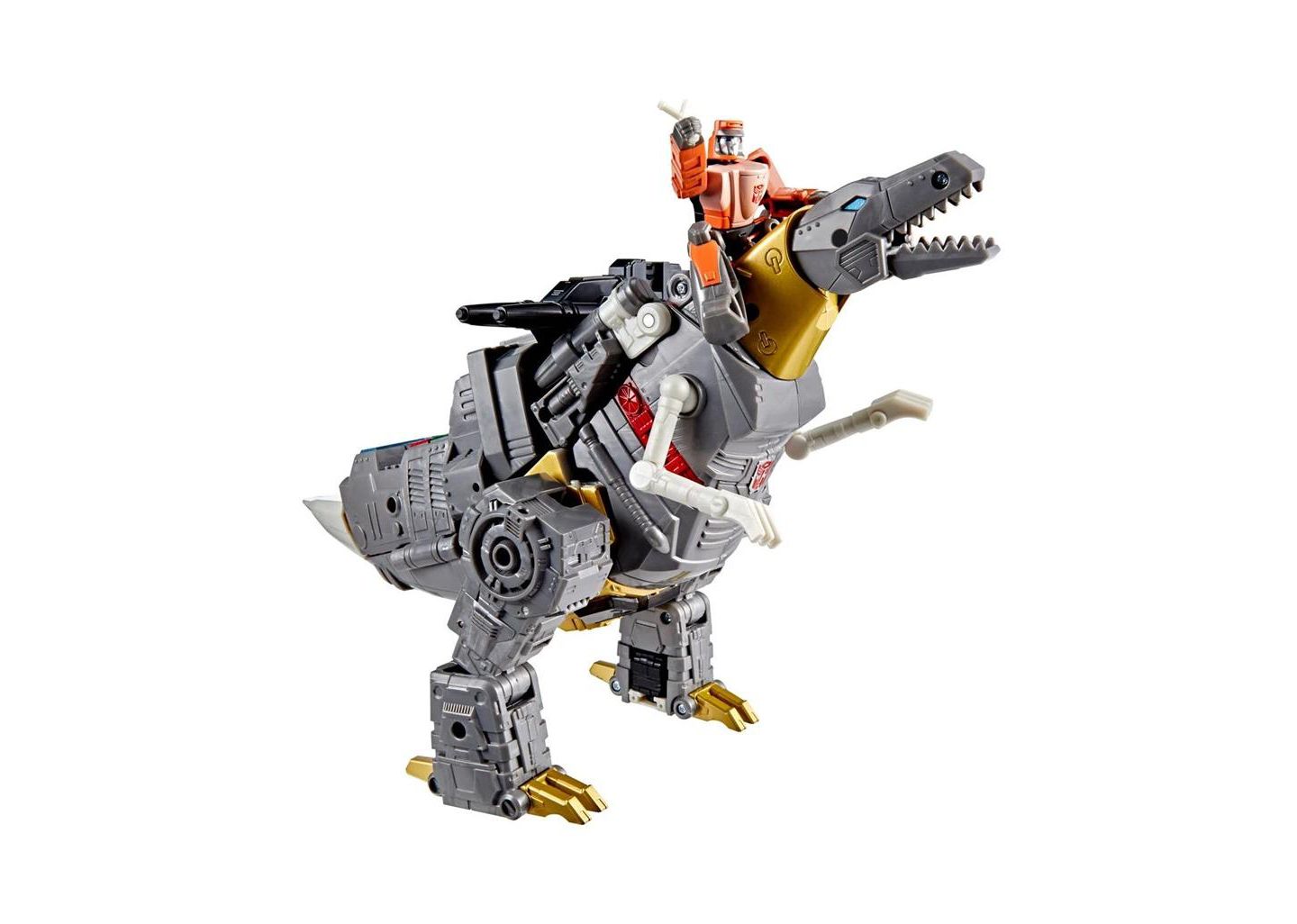 Детские фигурки Transformers Studio Series Dinobot Grimlock Leader Class 8.5" Action Figure, 2-Piece Set, Ages 8+ — фото 2
