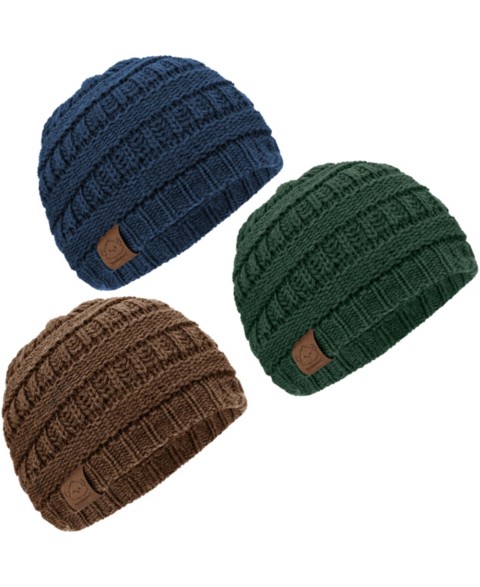 Детские KeaBabies 3pk Warmzy Baby Beanies, 0-36 months Baby Hats, Baby Winter Hat for Newborn, Infant, Toddlers, Boys, Girls