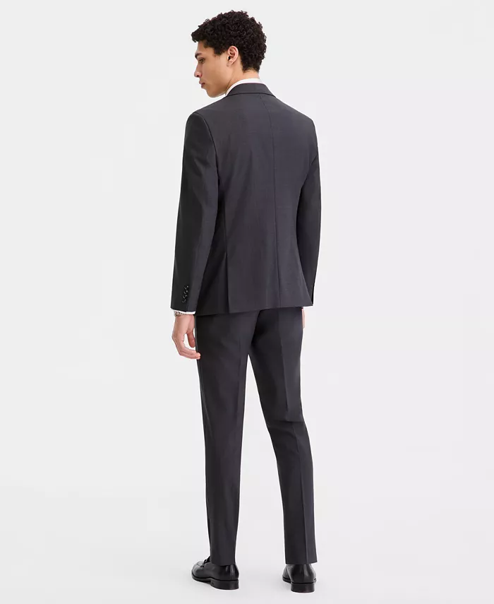 Men's Slim-Fit Solid Wool Suit Separates - thumbnail 6