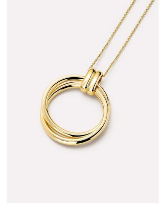 Gold Pendant Necklace - Penny
