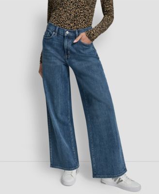 Women's High Rise Modern Wide Leg Jeans