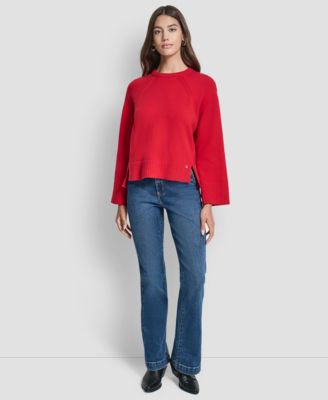 Women's High Low Hem Sweater