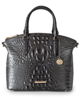 Duxbury Medium Leather Melbourne Satchel Bag