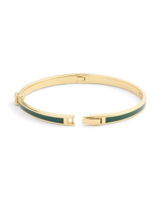 Gold Plated Hinged Bangle Bracelets