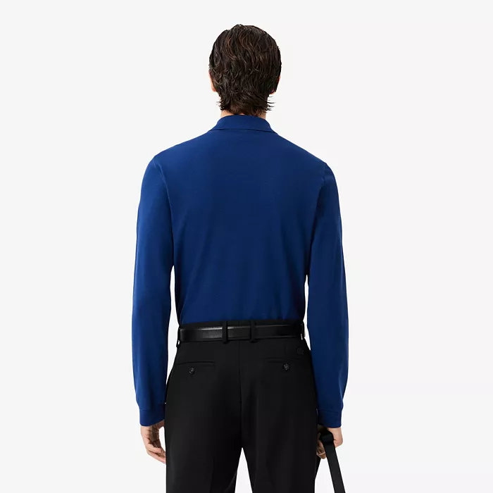 Men's Classic Fit Long-Sleeve Polo Shirt - thumbnail 3
