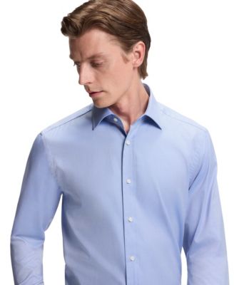 Men's BECKHAM x BOSS Oxford Cotton Slim-Fit Dress Shirt