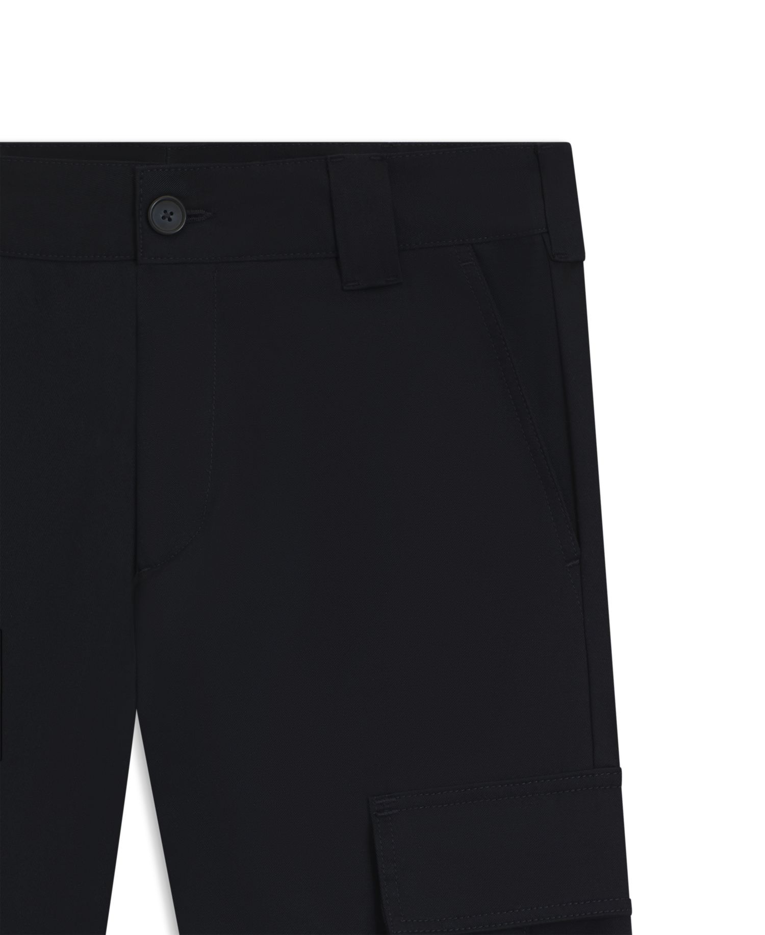 BECKHAM x BOSS Men's Micro-Patterned Cotton Cargo Pants